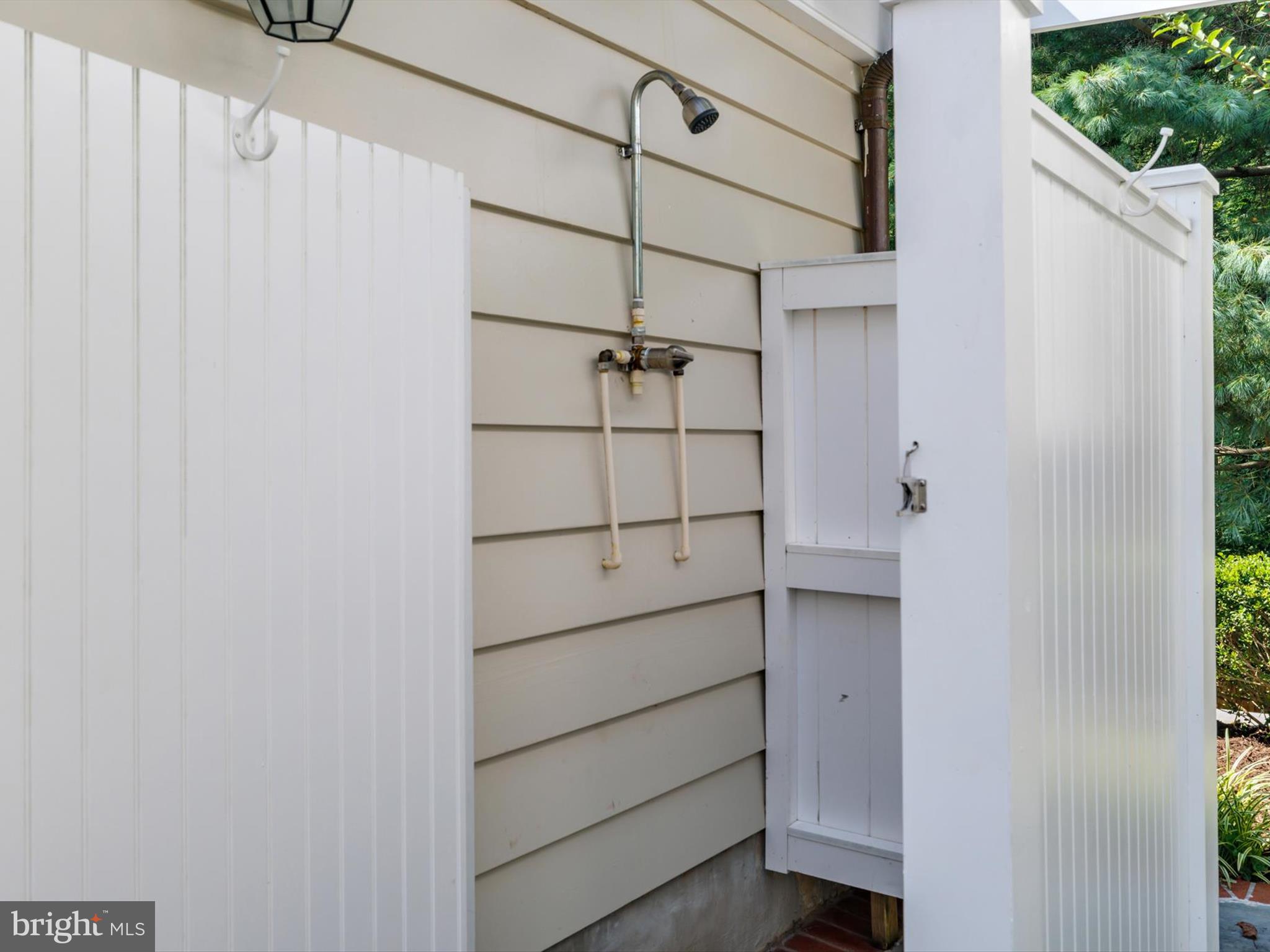 6 Brice Road Annapolis, MD 21409 - Photo 54 of 107 Outdoor Shower off of Pool Area
