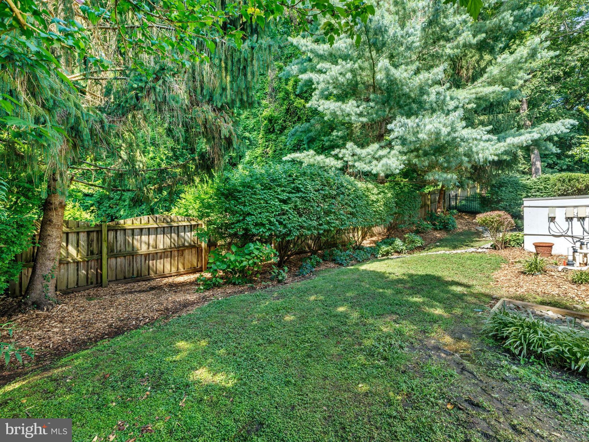 6 Brice Road Annapolis, MD 21409 - Photo 61 of 107 a view of a backyard with a garden