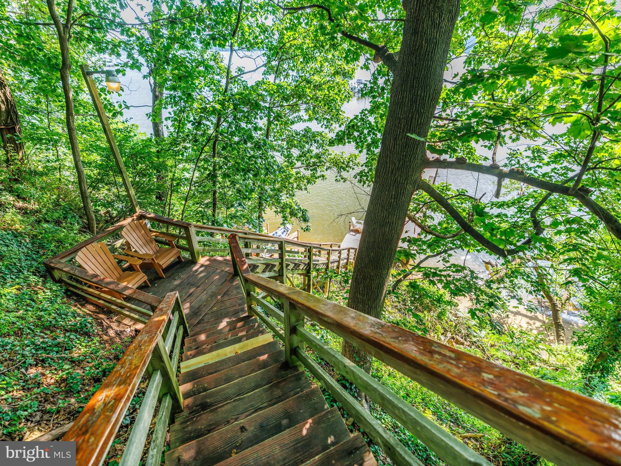 6 Brice Road Annapolis, MD 21409 - Photo 66 of 107 a view of a balcony with chairs