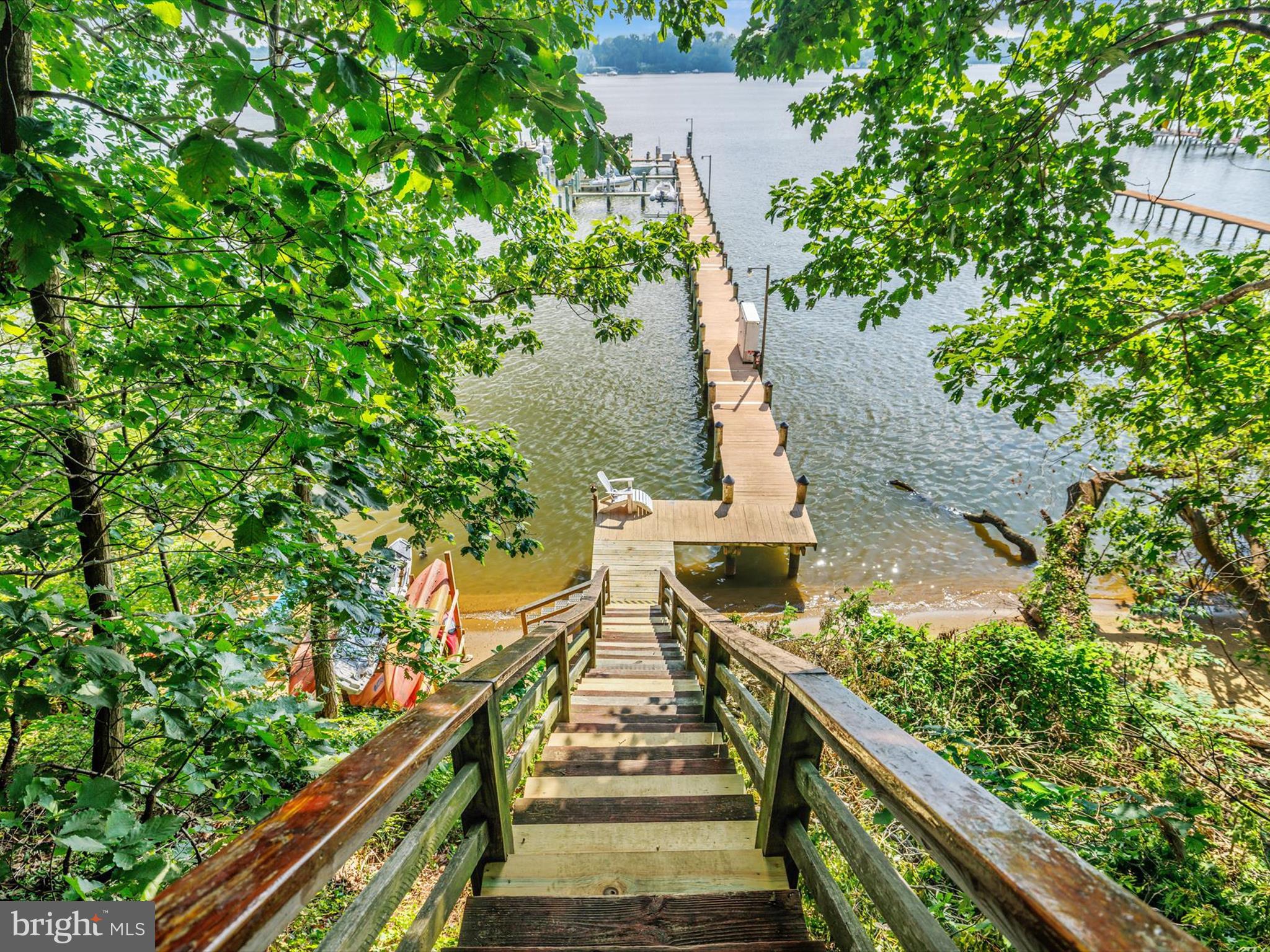 6 Brice Road Annapolis, MD 21409 - Photo 67 of 107 View Down To Community Dock