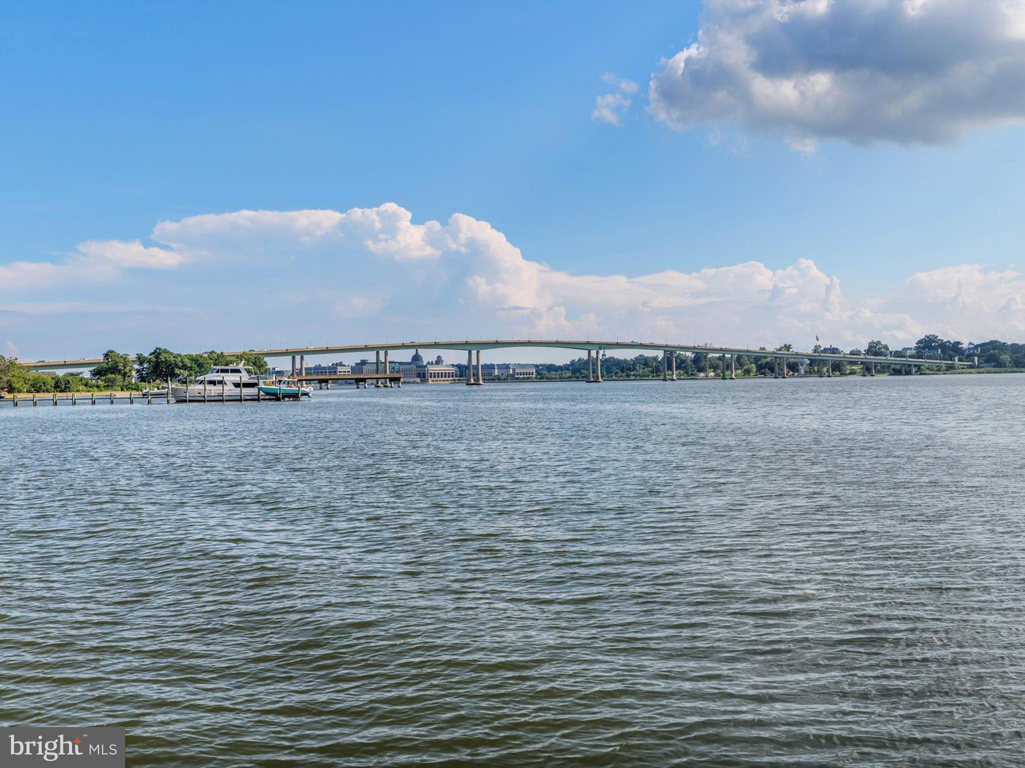 6 Brice Road Annapolis, MD 21409 - Photo 71 of 107 Views of Severn River & Naval Academy from Dock