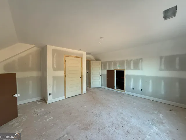 a view of empty room