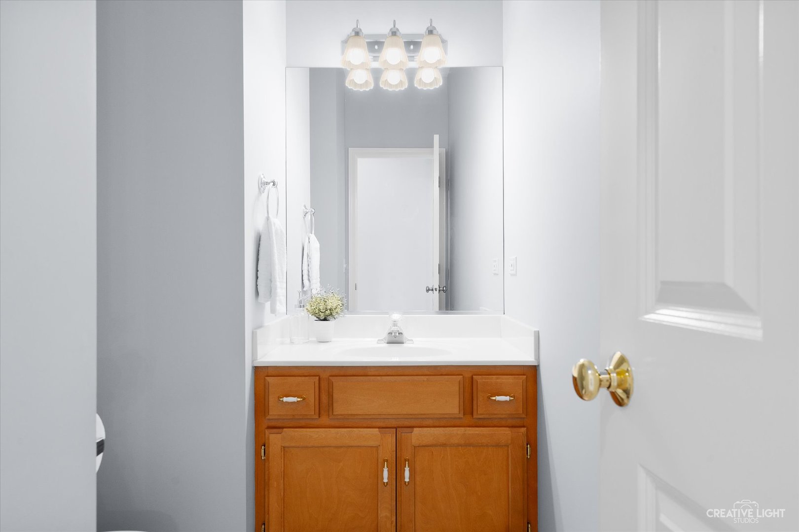 3812 Grassmere Road Naperville, IL 60564 - Photo 15 of 46 a sink under a mirror with shower