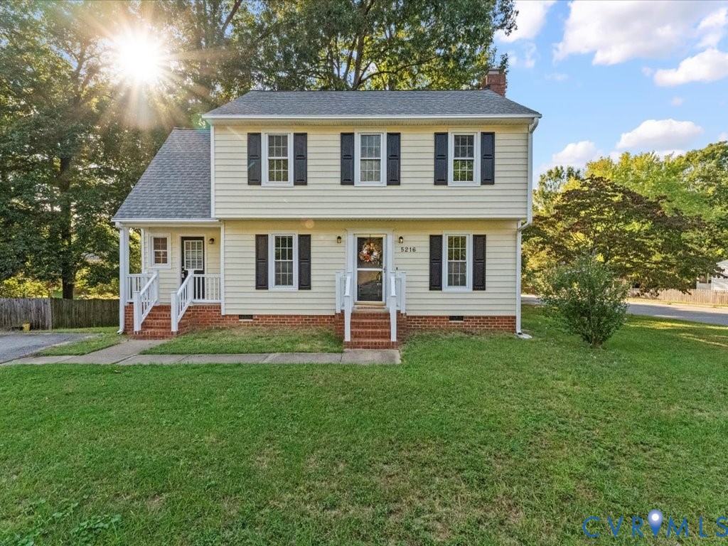 5216 Reids Pointe Road Glen Allen, VA 23060 - Photo 1 of 38 Colonial inspired home featuring crawl space, a ch