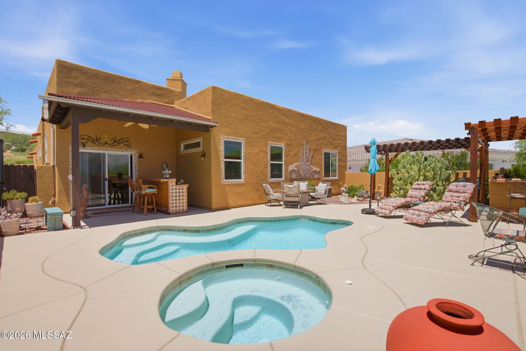 336 Via Capri Rio Rico, AZ 85648 - Photo 29 of 46 Covered Patio