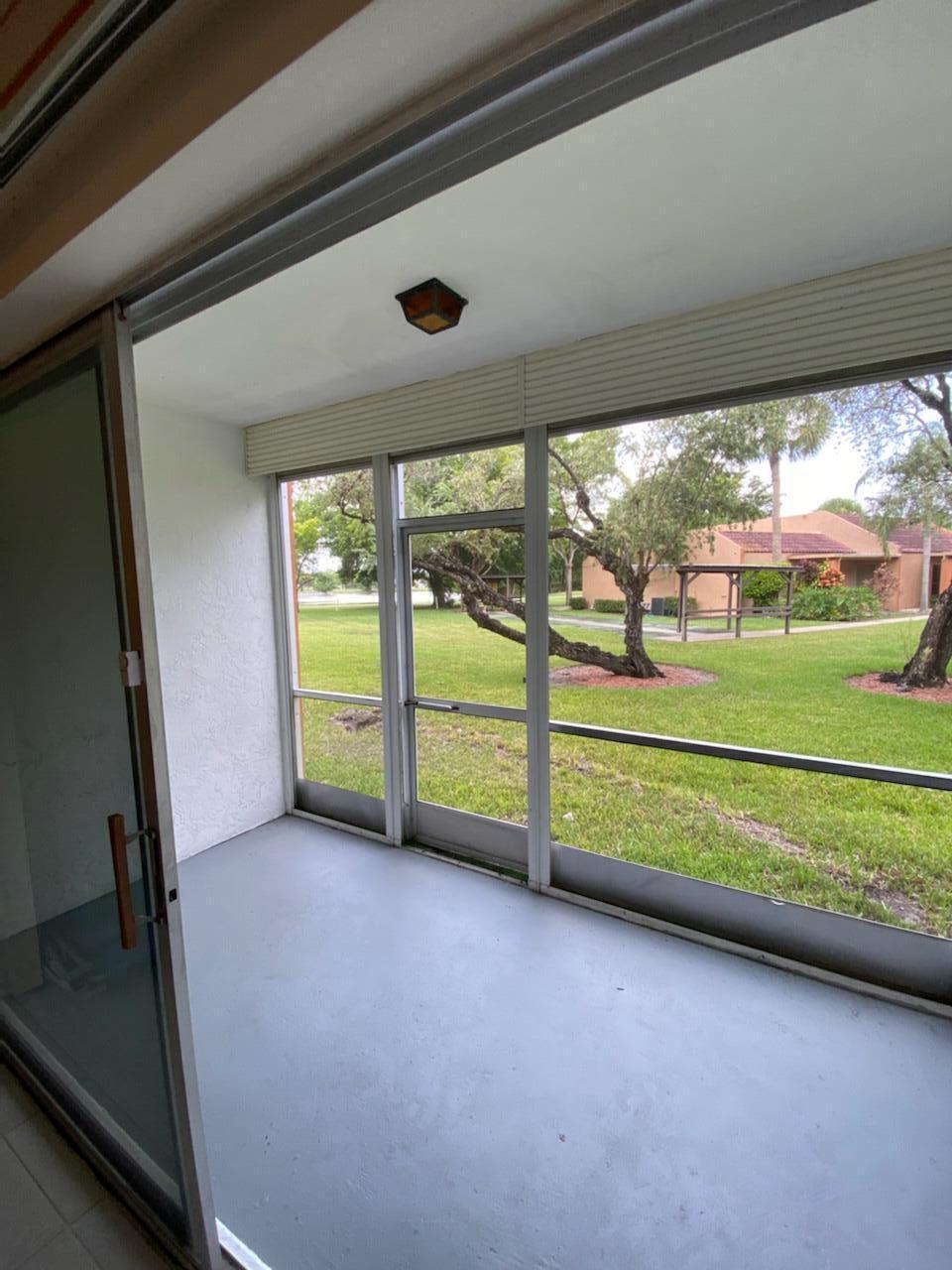 8826 West McNab Road, Unit 101 Tamarac, FL 33321 - Photo 8 of 13 Patio View