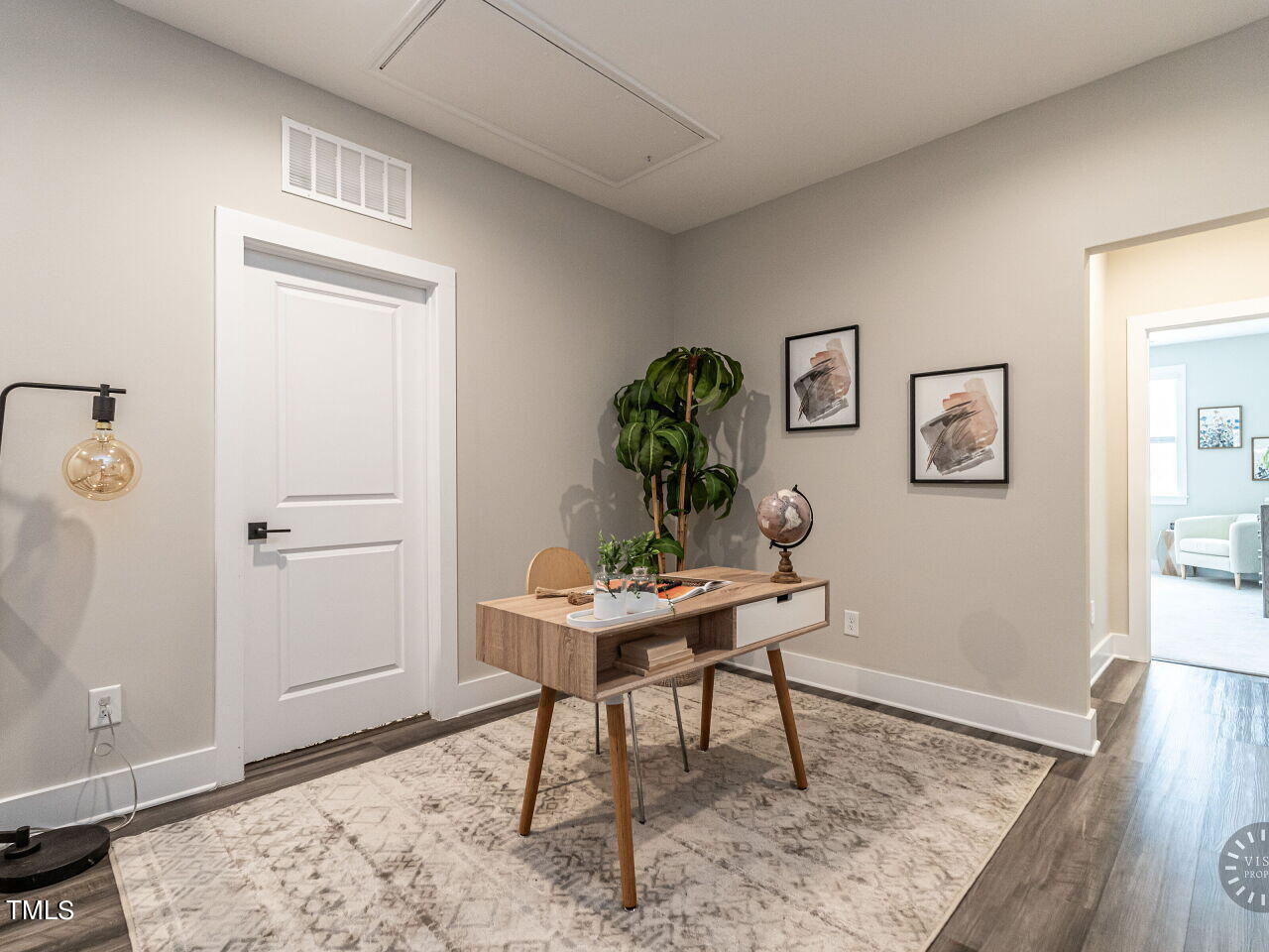 806 Malta Way Durham, NC 27703 - Photo 19 of 37 a workspace with furniture and window