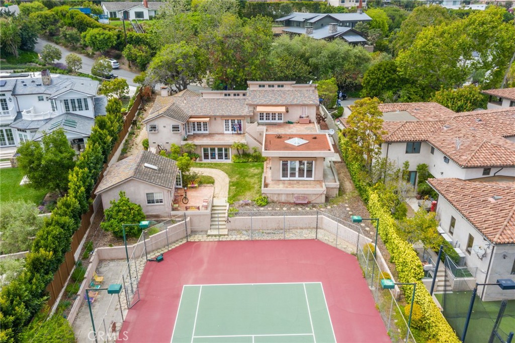 1166 Longfellow Drive Manhattan Beach, CA 90266 - Photo 3 of 47 an aerial view of a house with a swimming pool