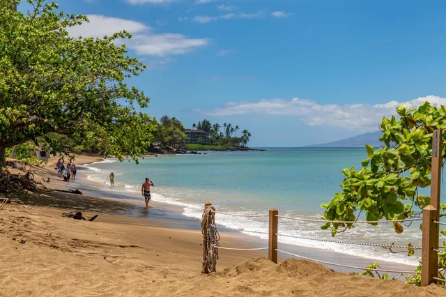 a view of a lake with outdoor space