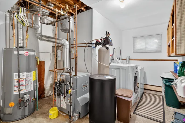 a view of storage and utility room