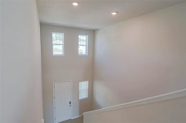 a view of front door