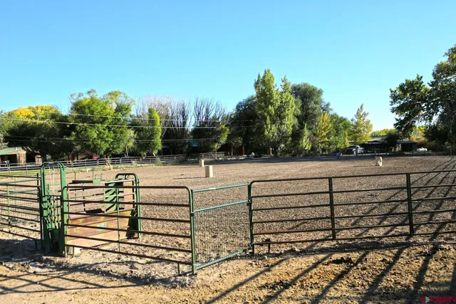 a view of a house with backyard and garden