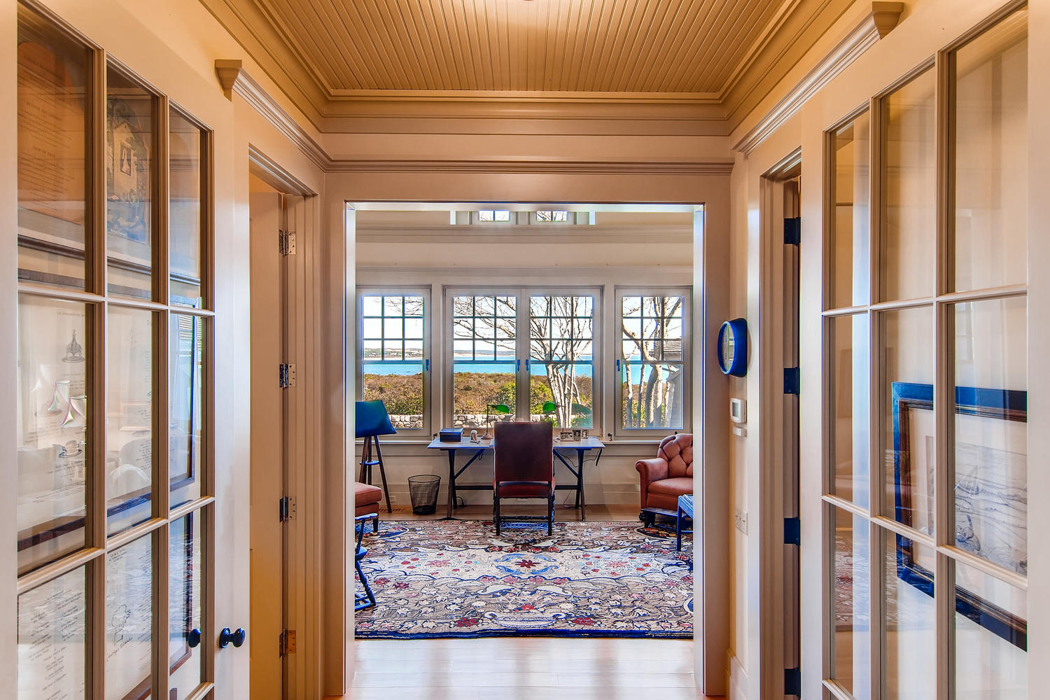 81 Squibnocket Farm Road Chilmark, MA 02535 - Photo 22 of 57 Entrance to Study Off Kitchen