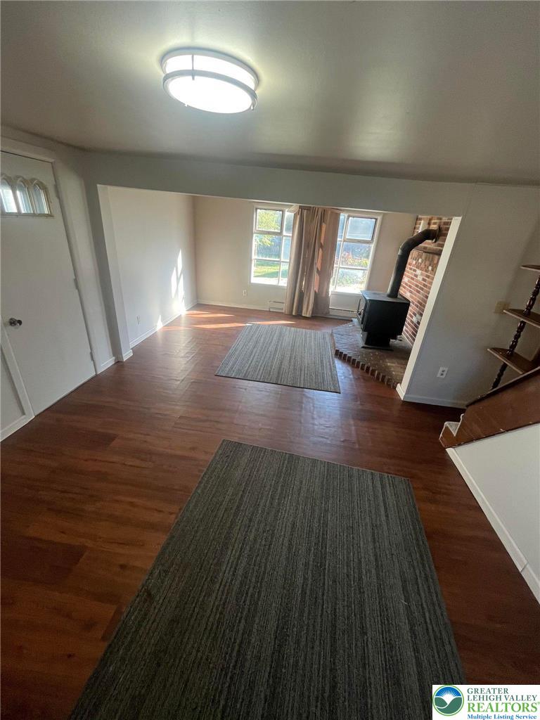 140 South Front Street, Unit REAR Coplay, PA 18037 - Photo 5 of 19 a view of livingroom with furniture and wooden floor