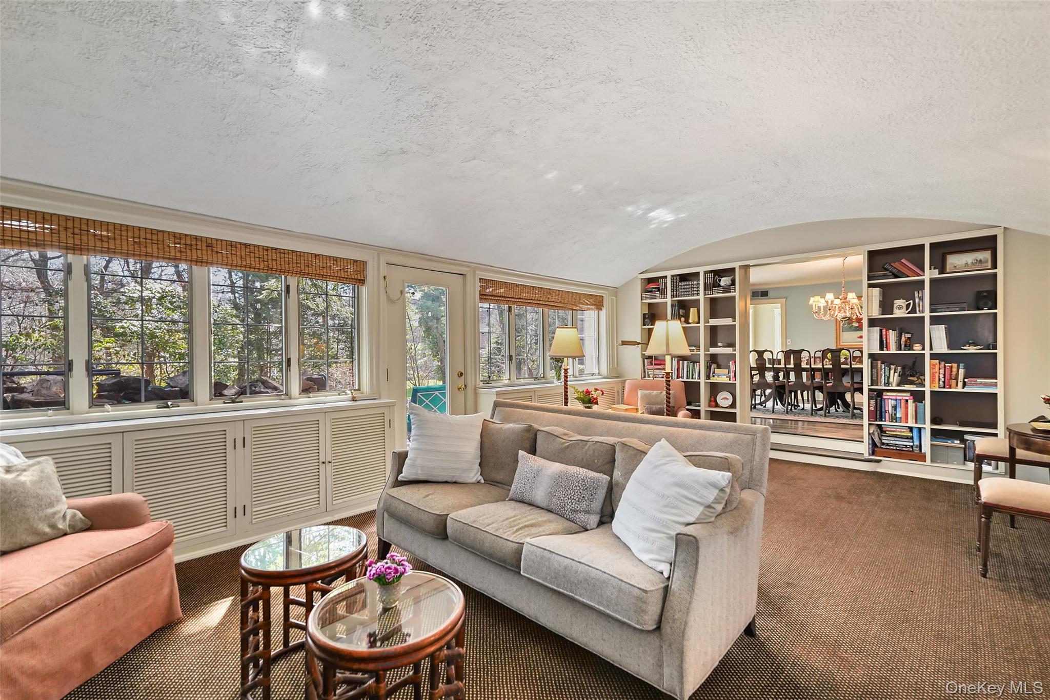 49 Moore Road Bronxville, NY 10708 - Photo 12 of 46 a living room with furniture and a large window