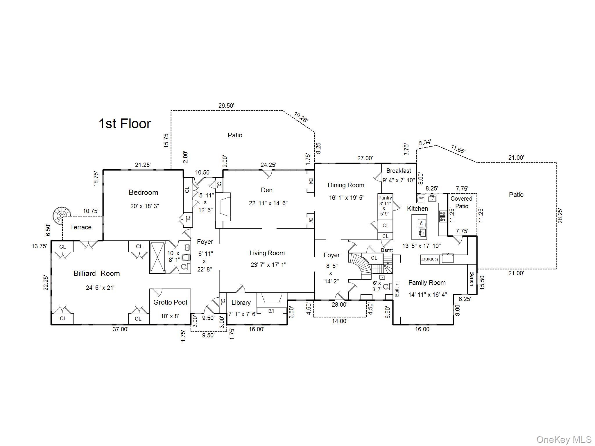 49 Moore Road Bronxville, NY 10708 - Photo 43 of 46 a picture of floor plan