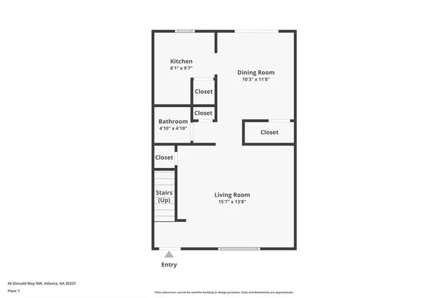 $225,000 | 45 Glenald Way Northwest, Atlanta, GA 30327