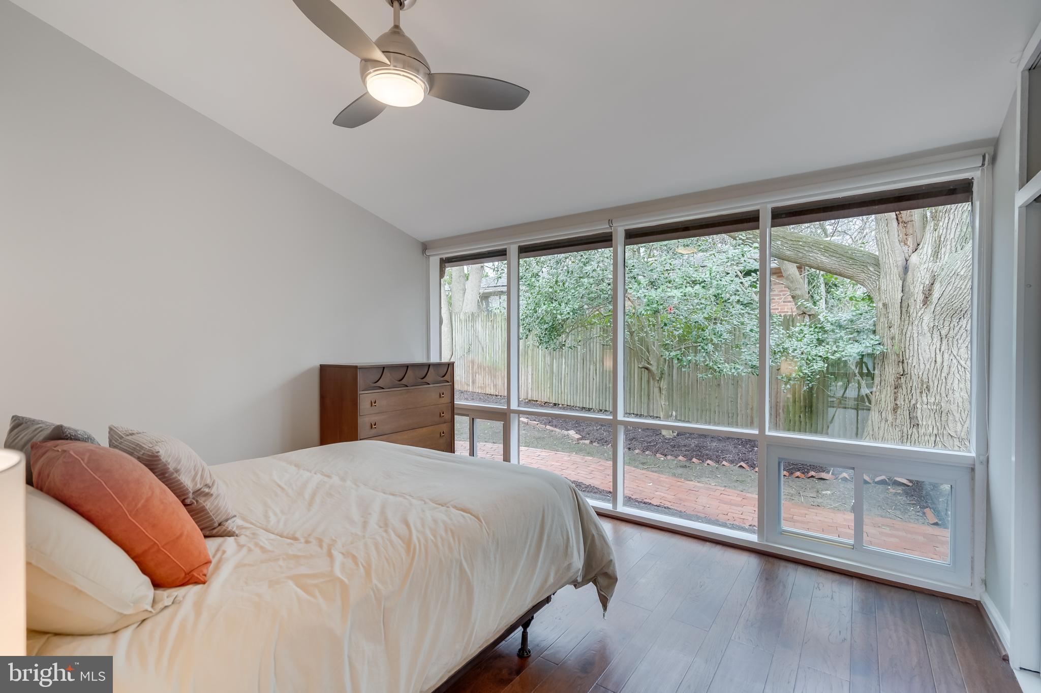 3315 Pendleton Drive Silver Spring, MD 20902 - Photo 22 of 40 Master Bedroom with wall of windows