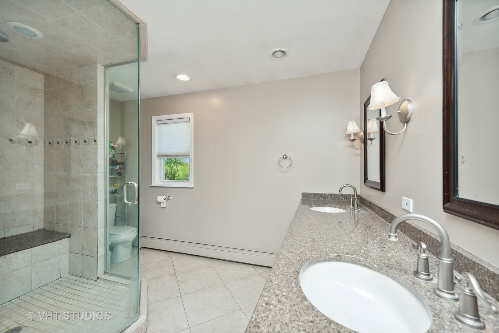 237 Valley Road Trout Valley, IL 60013 - Photo 15 of 48 a bathroom with a sink and a mirror