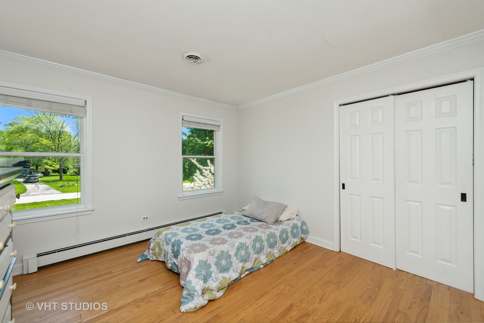 237 Valley Road Trout Valley, IL 60013 - Photo 19 of 48 a bedroom with a bed and a window