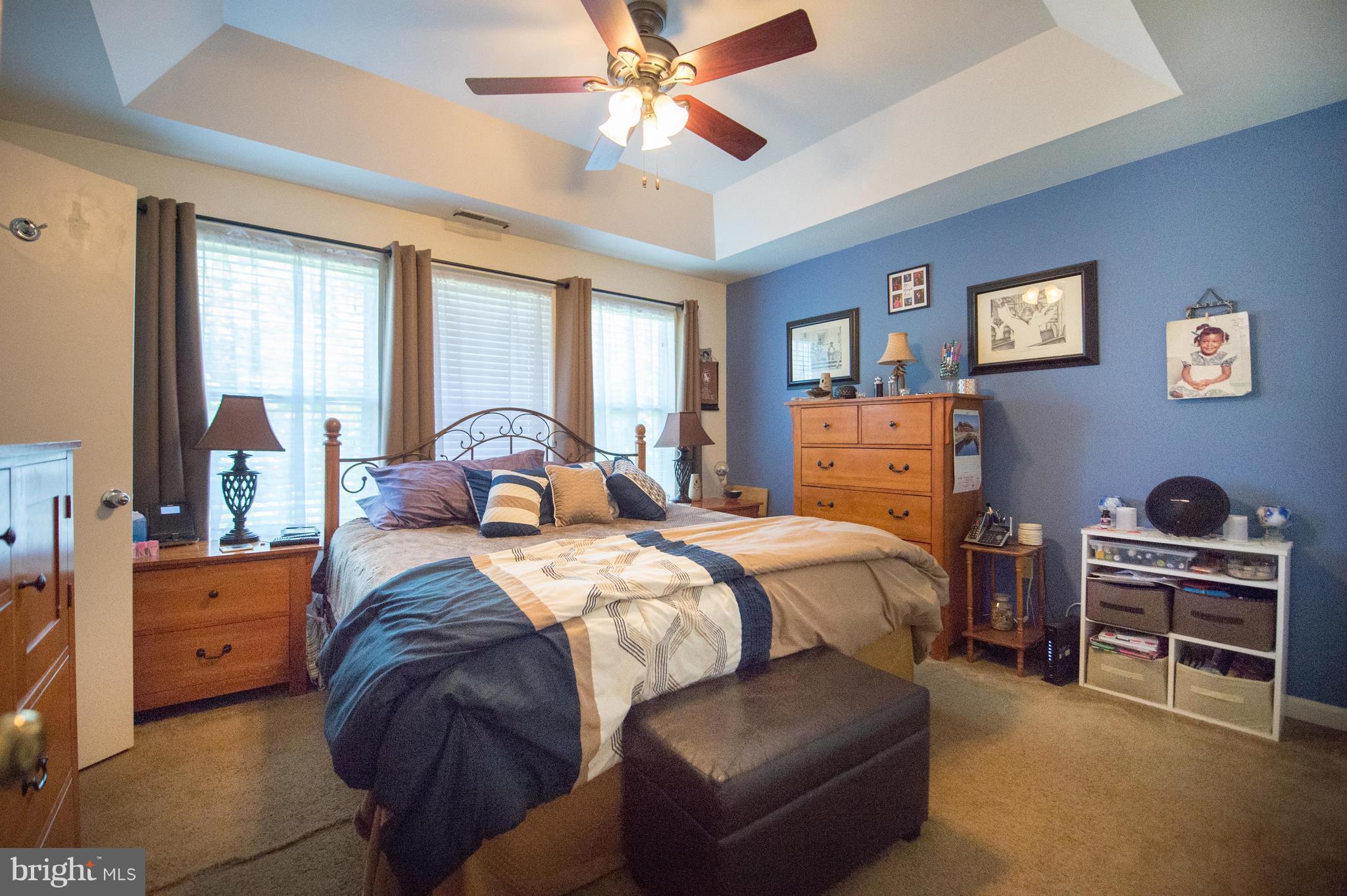 405 Chadford Road Baltimore, MD 21212 - Photo 8 of 25 Master Bedroom with Ceiling Fan