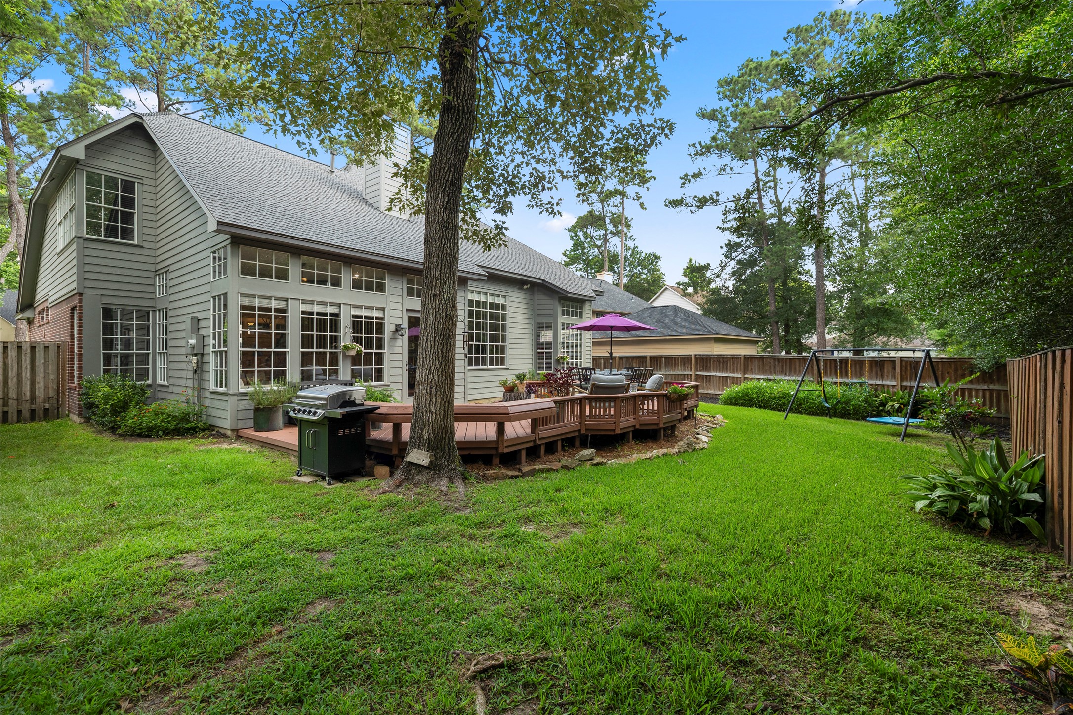 102 Treescape Circle Spring, TX 77381 - Photo 28 of 40 The mature trees provide both privacy and shade for year-round enjoyment.