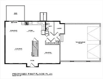 a picture of a floor plan