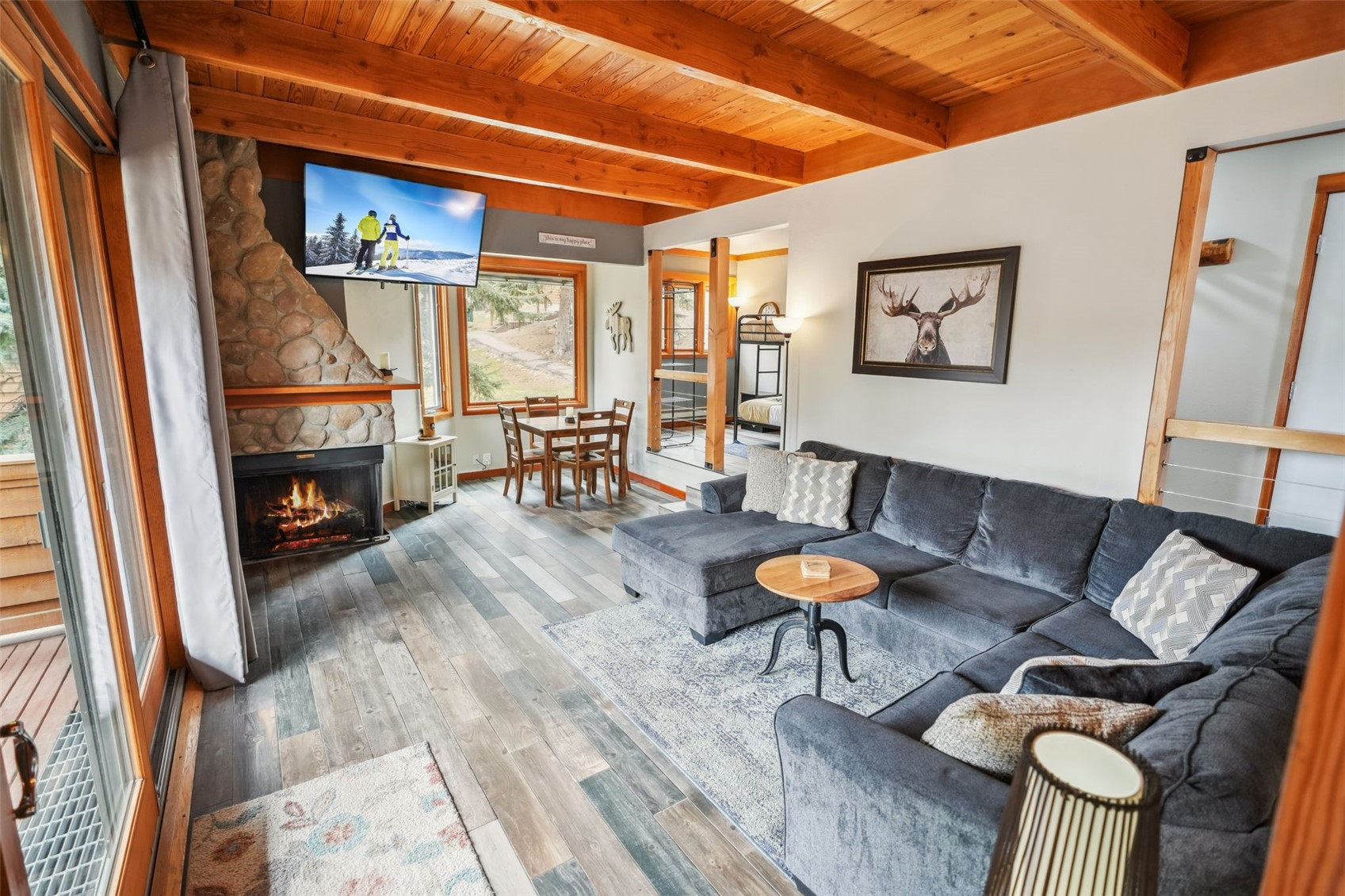 530 Tennis Club Road, Unit 1328 Keystone, CO 80435 - Photo 16 of 43 Beautiful gas fireplace