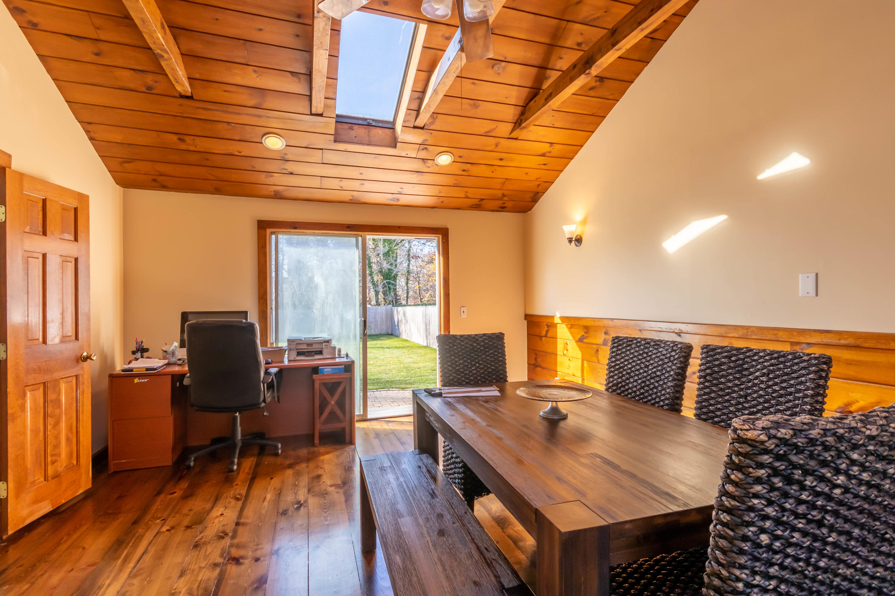 371 Megan Road Hyannis, MA 02601 - Photo 11 of 34 a view of a dining room with furniture window and wooden floor