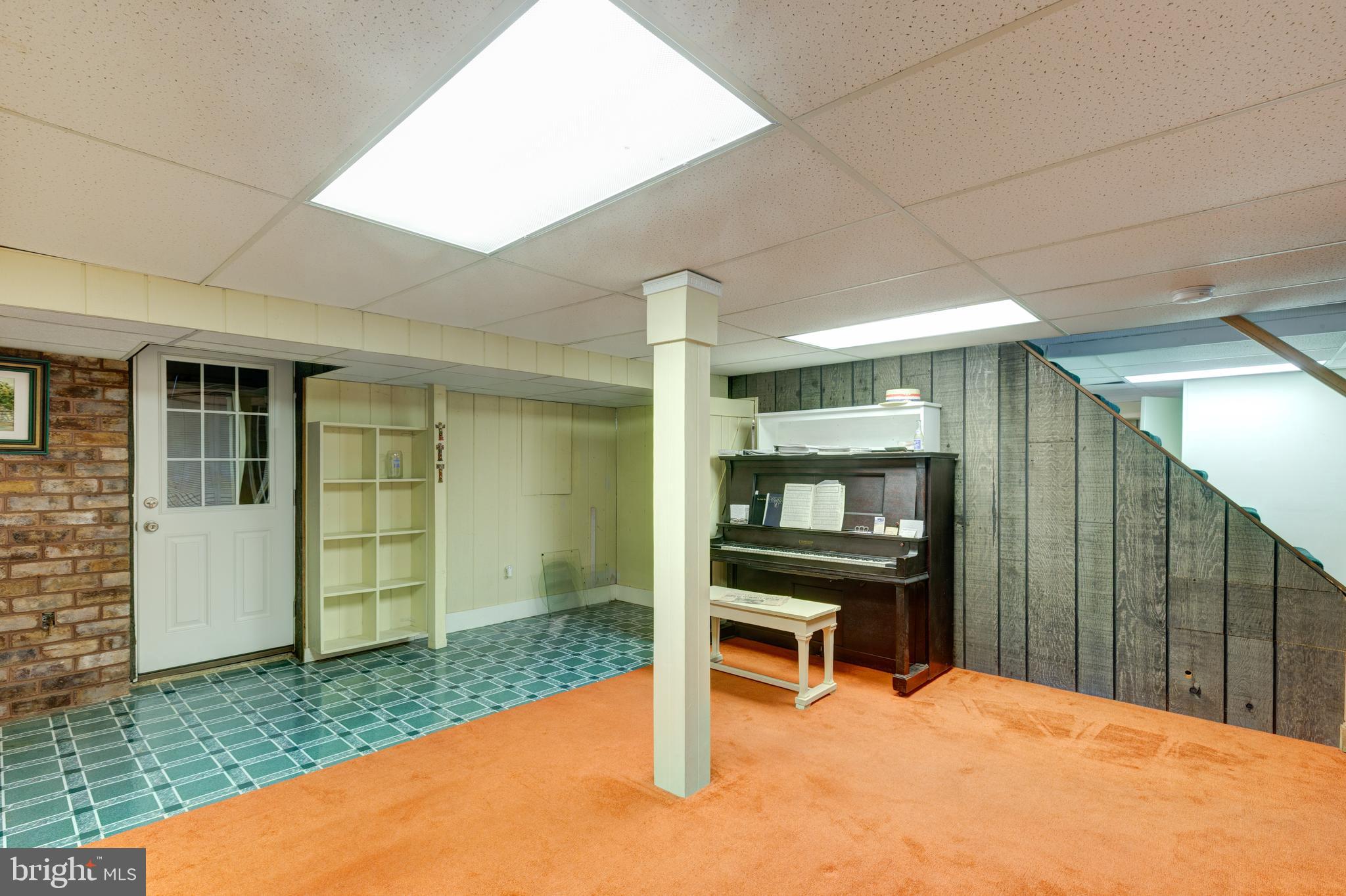 4734 Water Tank Road Manchester, MD 21102 - Photo 27 of 57 Basement Rec Room, areaway exit to the exterior