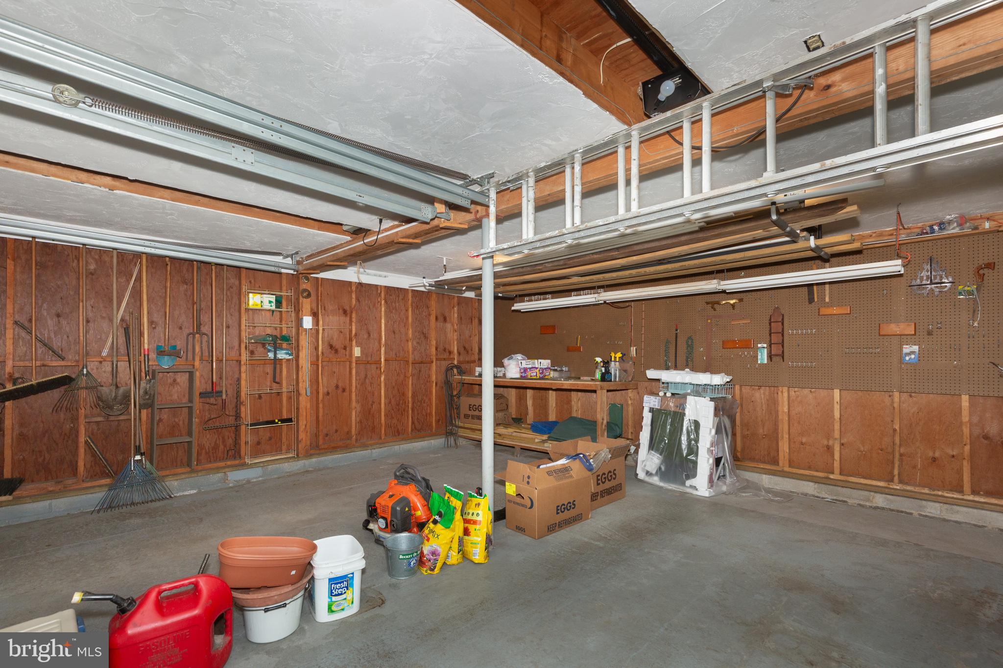 4734 Water Tank Road Manchester, MD 21102 - Photo 33 of 57 2-car Garage, workbench, pegboard
