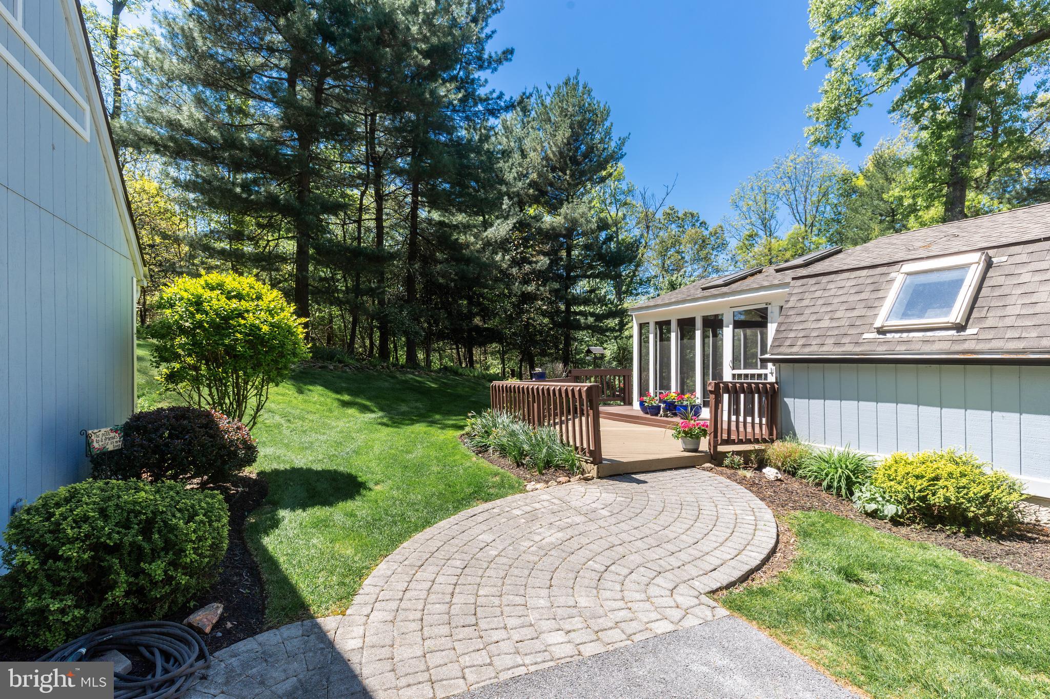 4734 Water Tank Road Manchester, MD 21102 - Photo 38 of 57 Paver walkway to the backyard