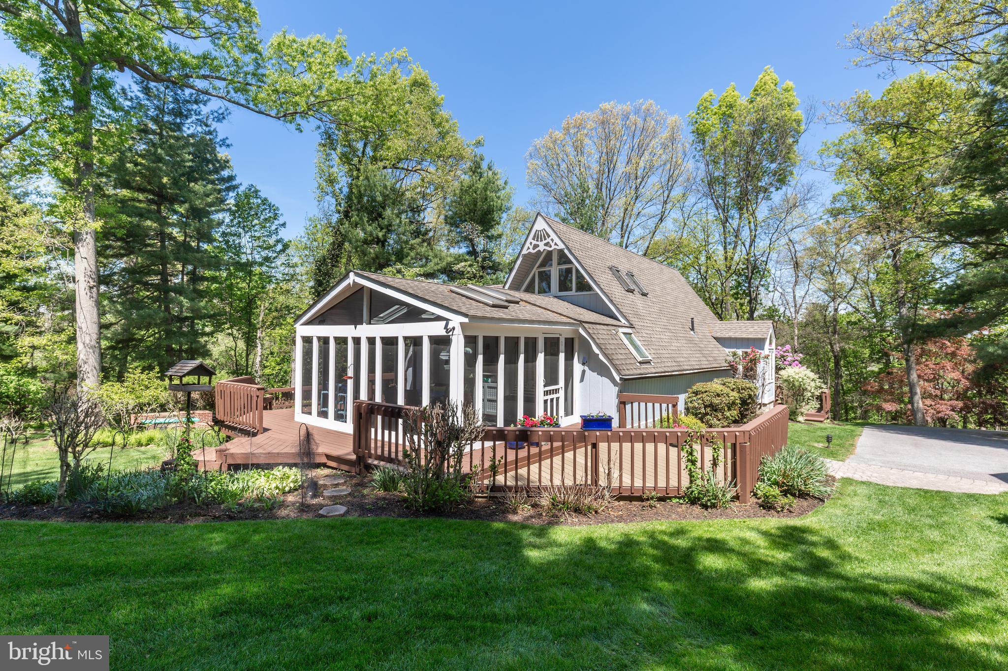 4734 Water Tank Road Manchester, MD 21102 - Photo 41 of 57 Screened porch view from the backyard
