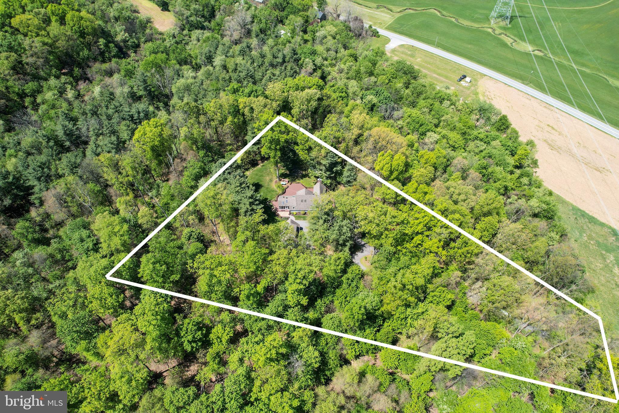 4734 Water Tank Road Manchester, MD 21102 - Photo 57 of 57 Aerial lot view, 2.44 acres