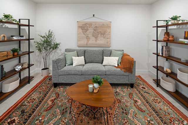 461 West 490 North Lindon, UT 84042 - Photo 9 of 18 Living room with baseboards