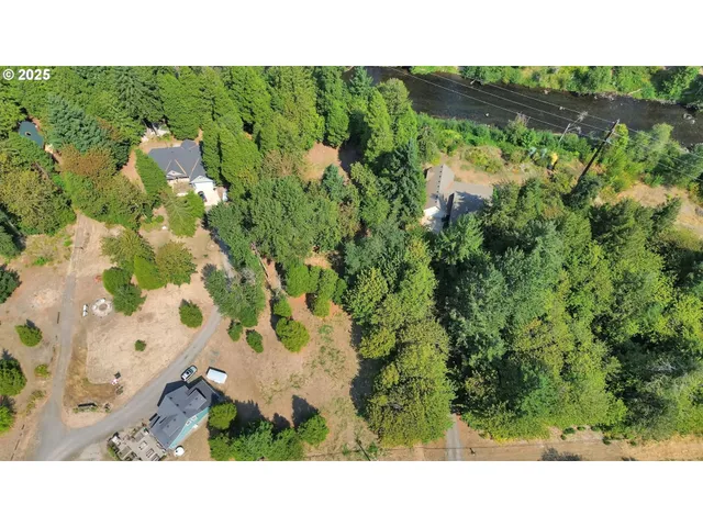 a open area with a lake view