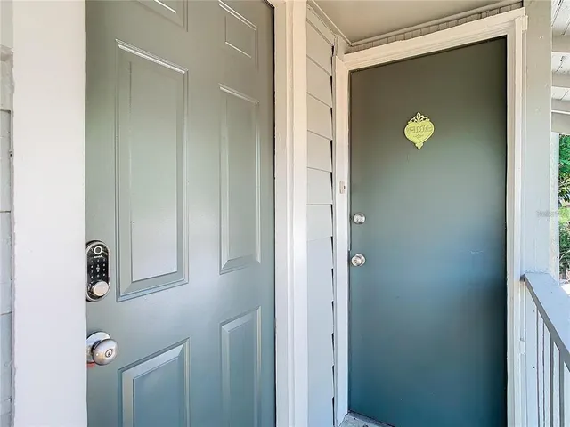 a view of a livingroom and a window