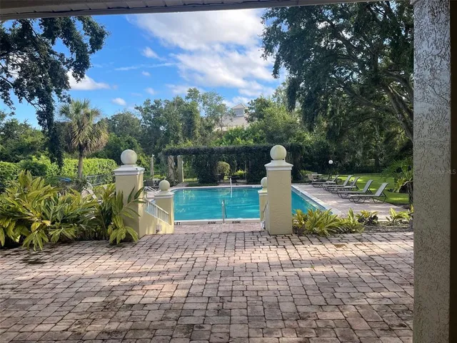 a view of a hallway with a elevator