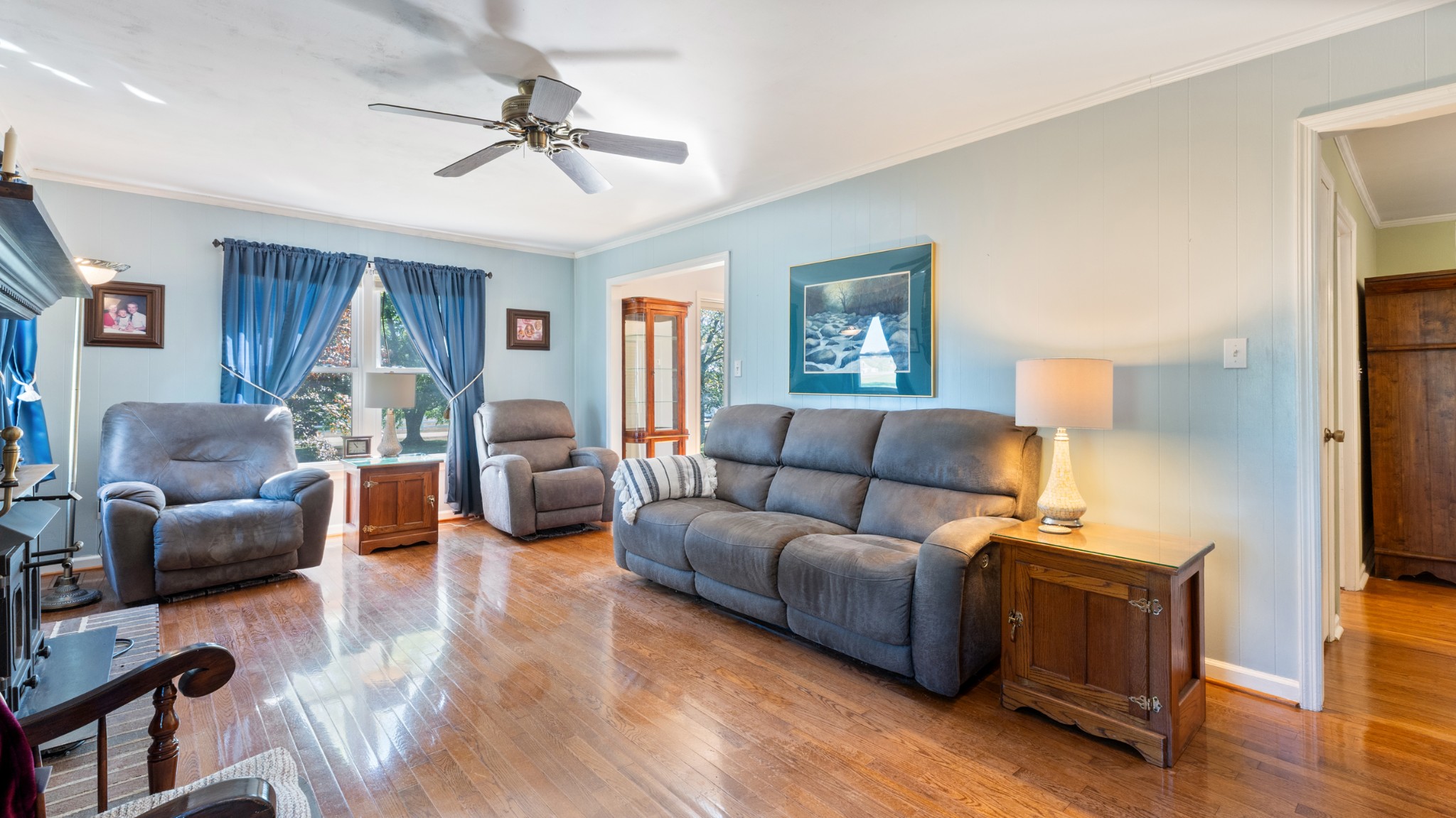 7 Scott Orchard Road Taft, TN 38488 - Photo 11 of 50 a living room with furniture ceiling fan and a window