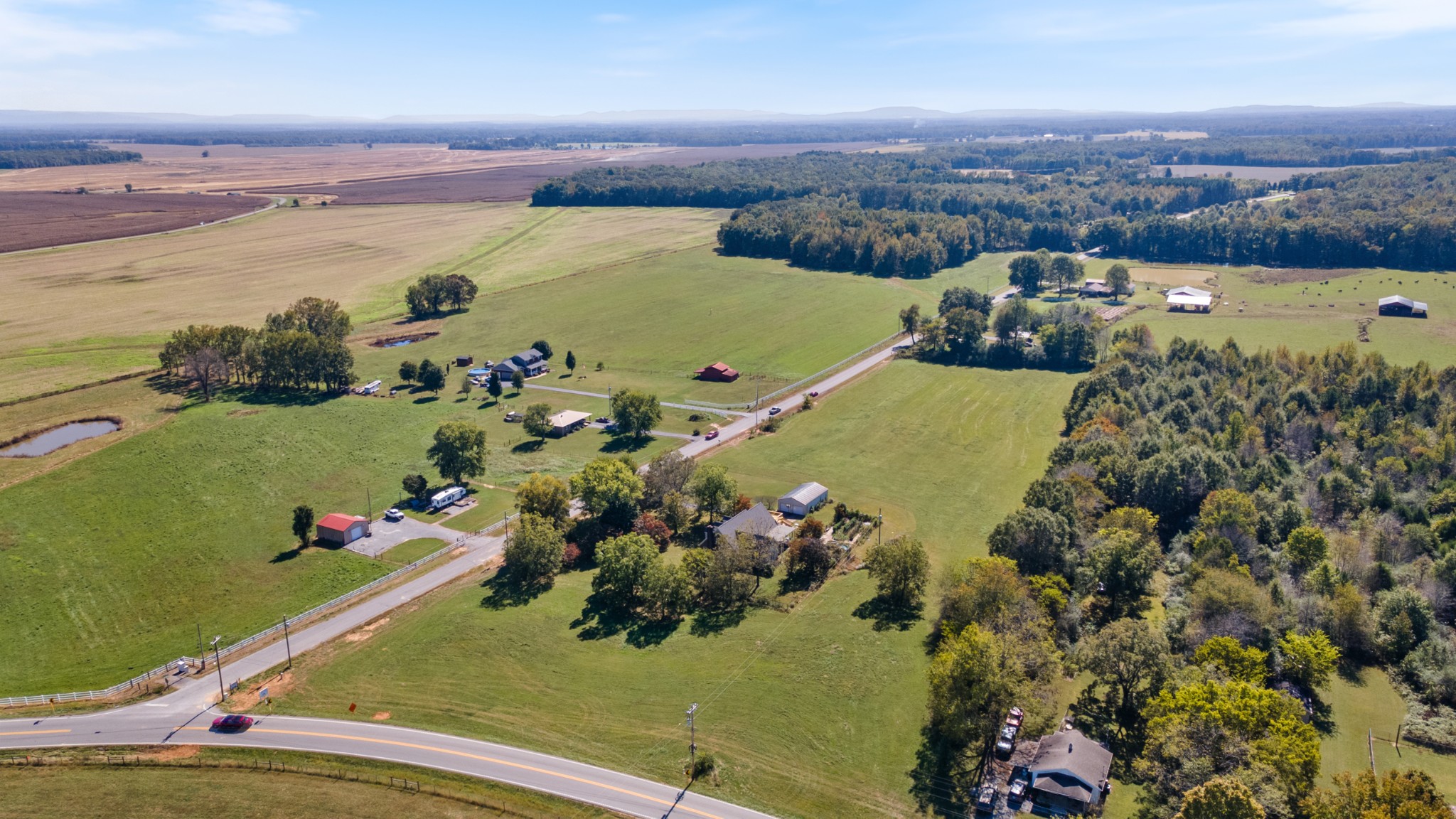 7 Scott Orchard Road Taft, TN 38488 - Photo 49 of 50 an aerial view of ocean and residential houses with outdoor space