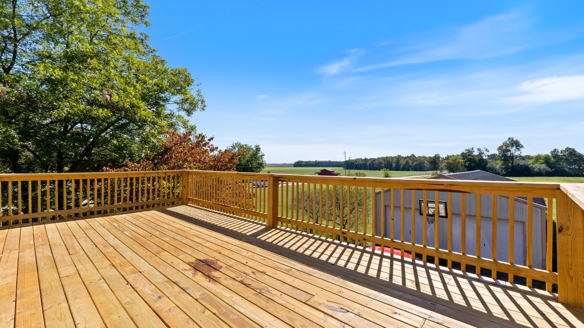 7 Scott Orchard Road Taft, TN 38488 - Photo 7 of 50 a view of balcony with wooden floor and fence