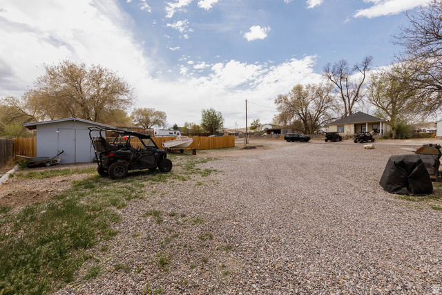 197 West 100 South Redmond, UT 84652 - Photo 26 of 41 View of yard with a storage shed