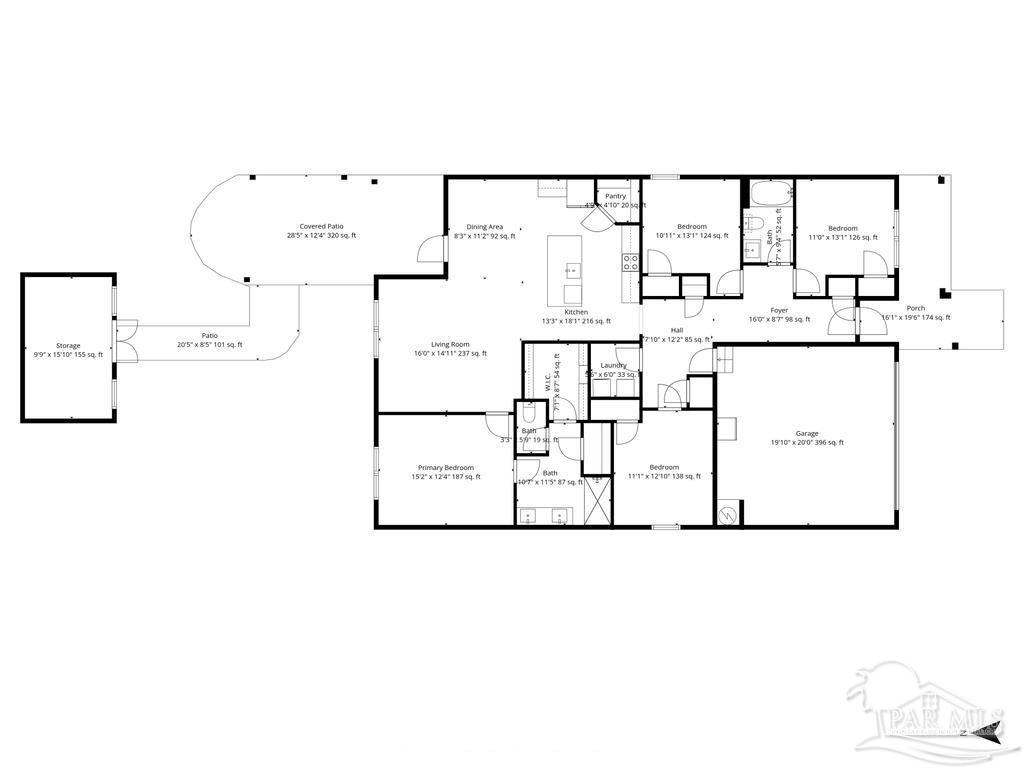 5277 Peach Drive Pace, FL 32571 - Photo 31 of 31 a picture of a counter top space