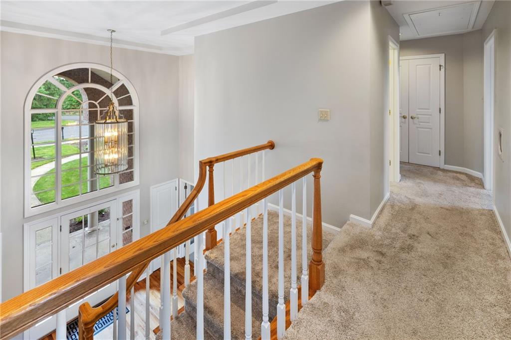 241 Guckert Lane Wexford, PA 15090 - Photo 19 of 47 Staircase to 2nd Floor.