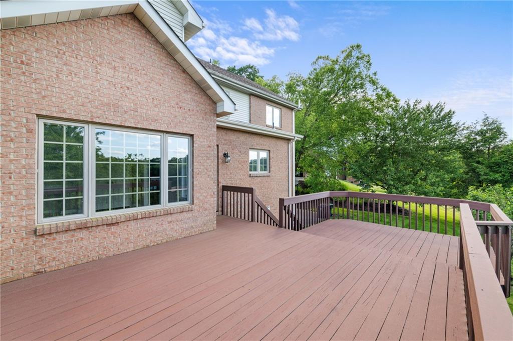 241 Guckert Lane Wexford, PA 15090 - Photo 37 of 47 Expansive Rear Deck.
