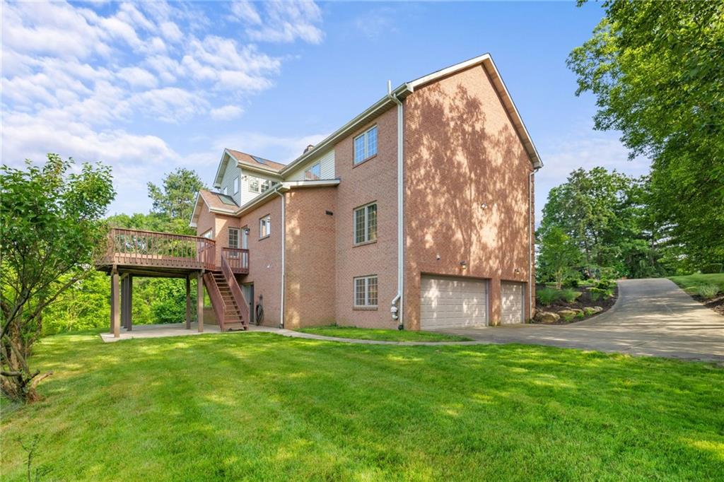 241 Guckert Lane Wexford, PA 15090 - Photo 41 of 47 Yard, Deck, Patio and 3-car Garage.