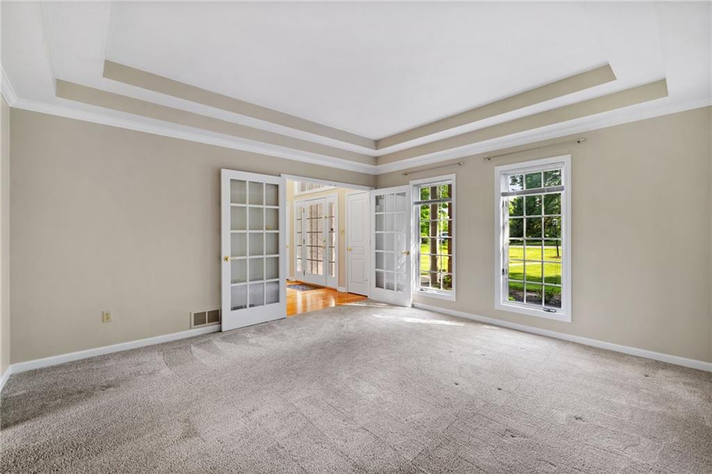 241 Guckert Lane Wexford, PA 15090 - Photo 9 of 47 Living Room Sunlit with Tray Ceiling.