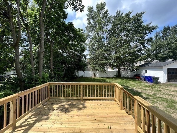 16 Ivan Springfield, MA 01104 - Photo 23 of 27 a view of balcony with wooden floor and fence