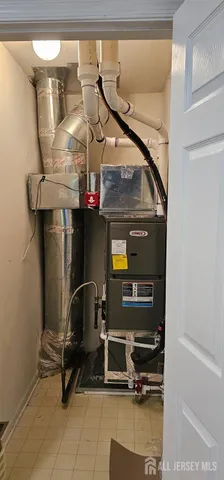 a room with gym equipment