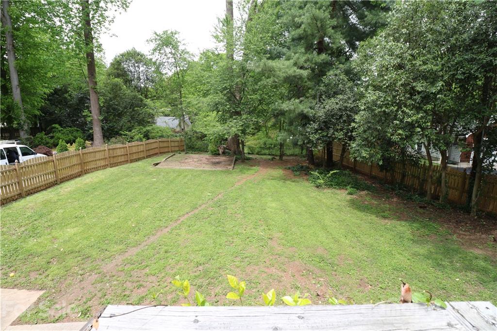1405 Lilac Road Charlotte, NC 28209 - Photo 36 of 39 a view of a backyard